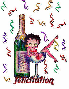 Félicitations Betty boop.gif